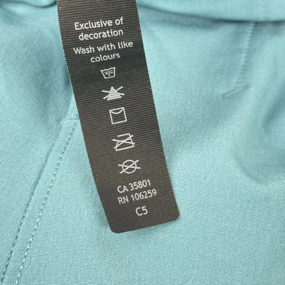 Lululemon Channel Cross Short 5" Swim Trunks Men’s Sz L Drawstring Sky Blue - Picture 5 of 10